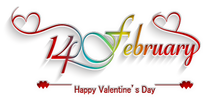 14 February PNG Image Background