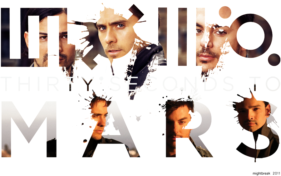 30 Seconds To Mars PNG Image Background