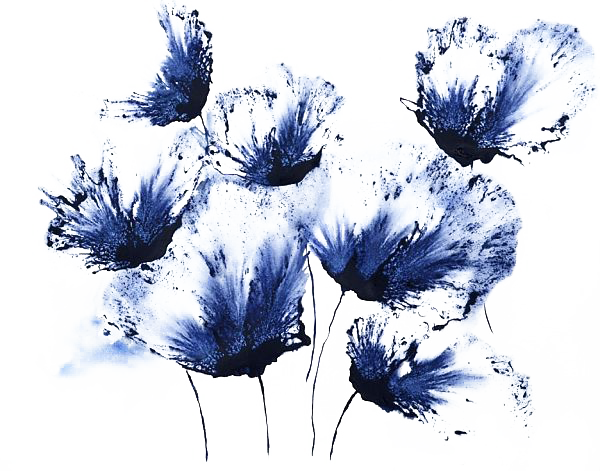 Abstraktes Blumen-freies PNG-Bild
