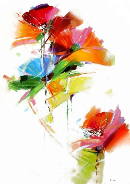 Abstrait fleur PNG image