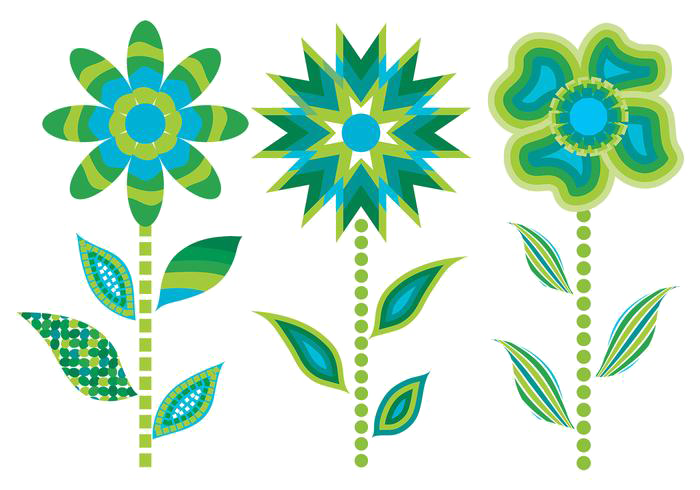 Abstrait fleur PNG image Transparente