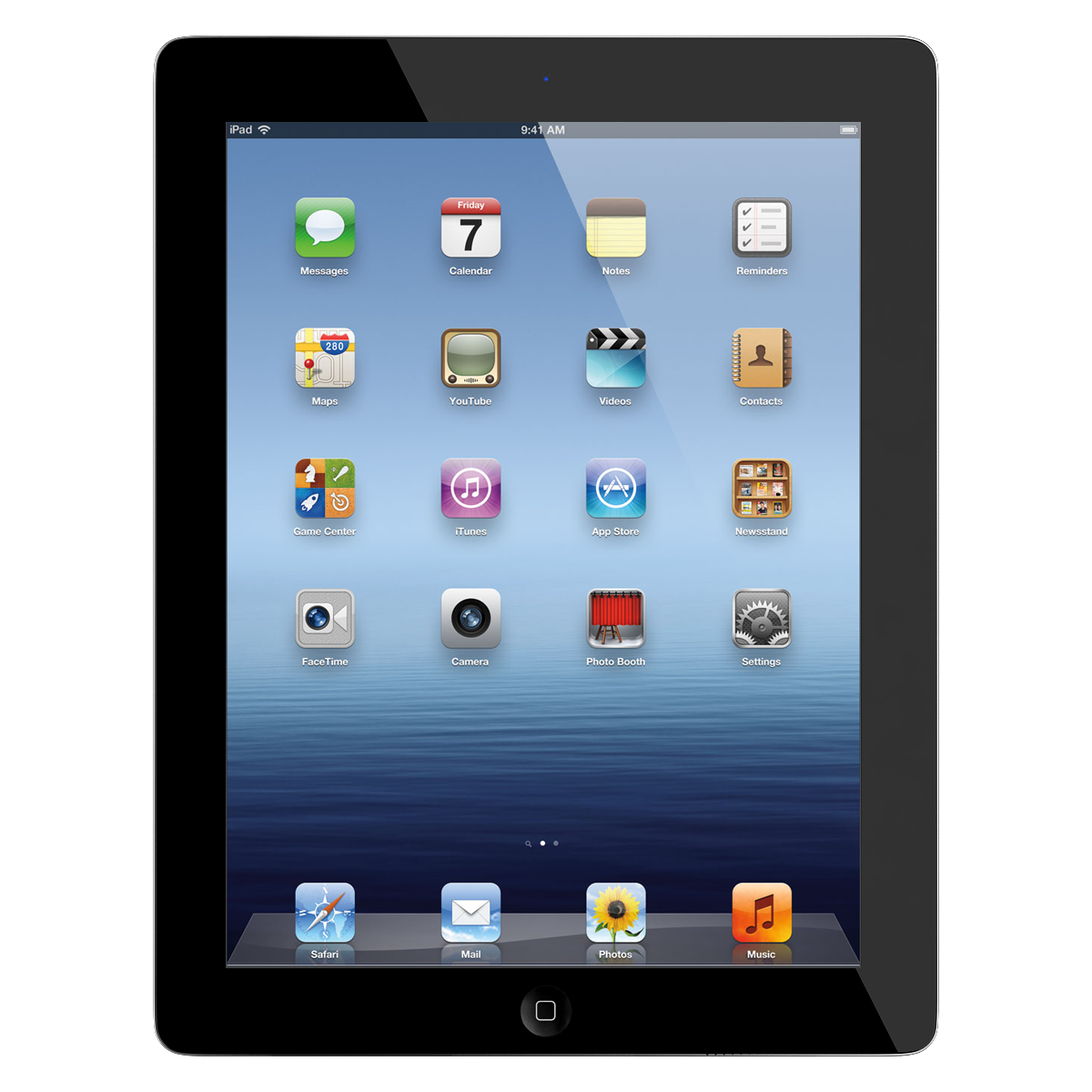 Apple Tablet PNG Transparentes Bild