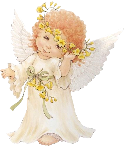 Baby engel PNG-Afbeelding