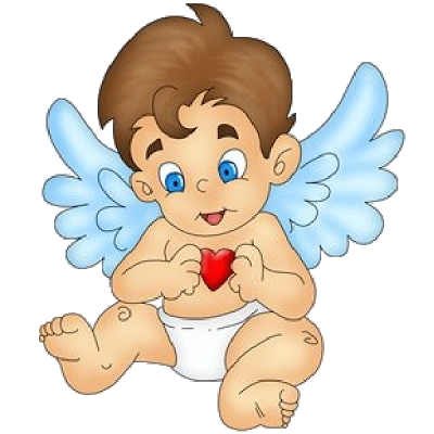 Детский ангел PNG картина