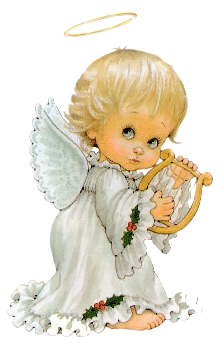 Детский ангел прозрачный образ