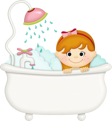 Baby Bath PNG Gambar Transparan