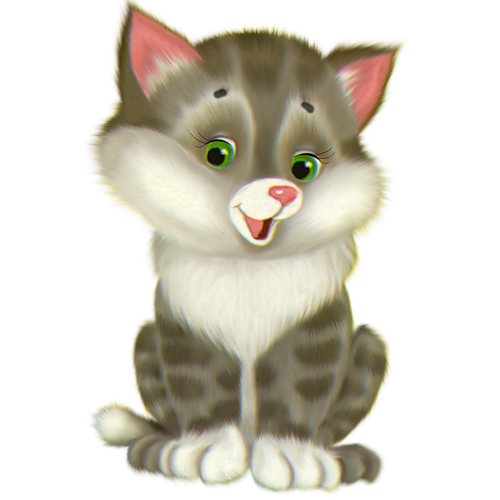 Baby Cat PNG Transparent Image