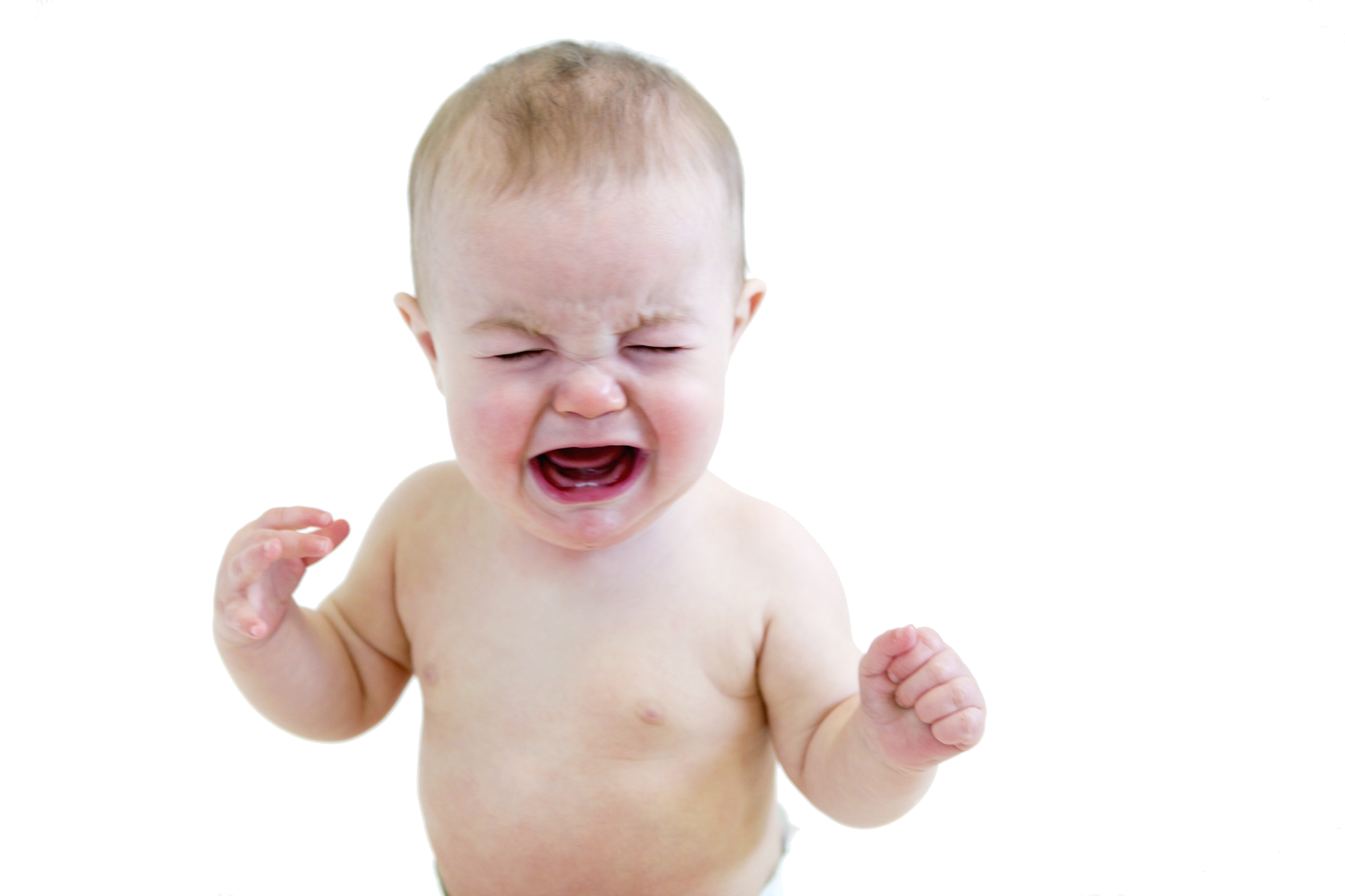 Bebé llorando imagen PNG gratis