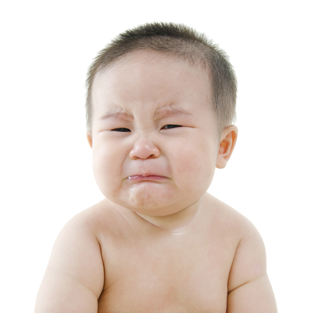 Baby huilende PNG Beeld achtergrond