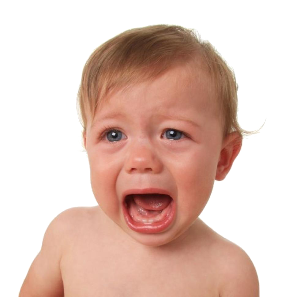 طفل يبكي صورة PNG
