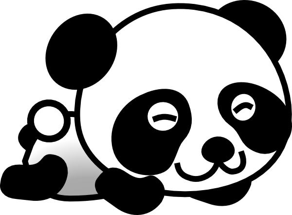 Immagine del PNG del panda del bambino