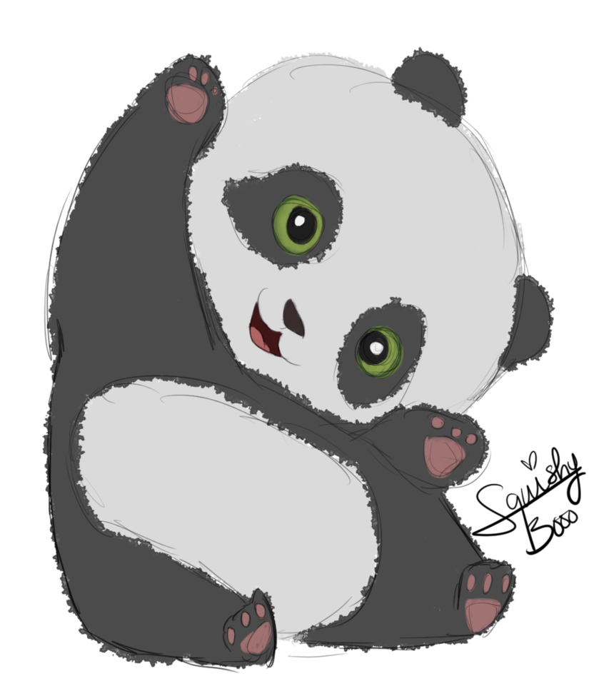 Imagem de alta qualidade do bebê Panda PNG