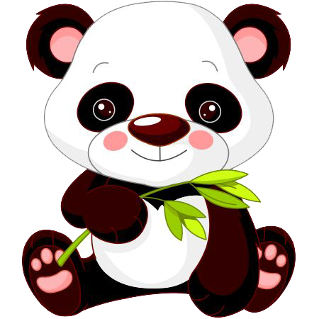 Детская панда PNG прозрачное изображение