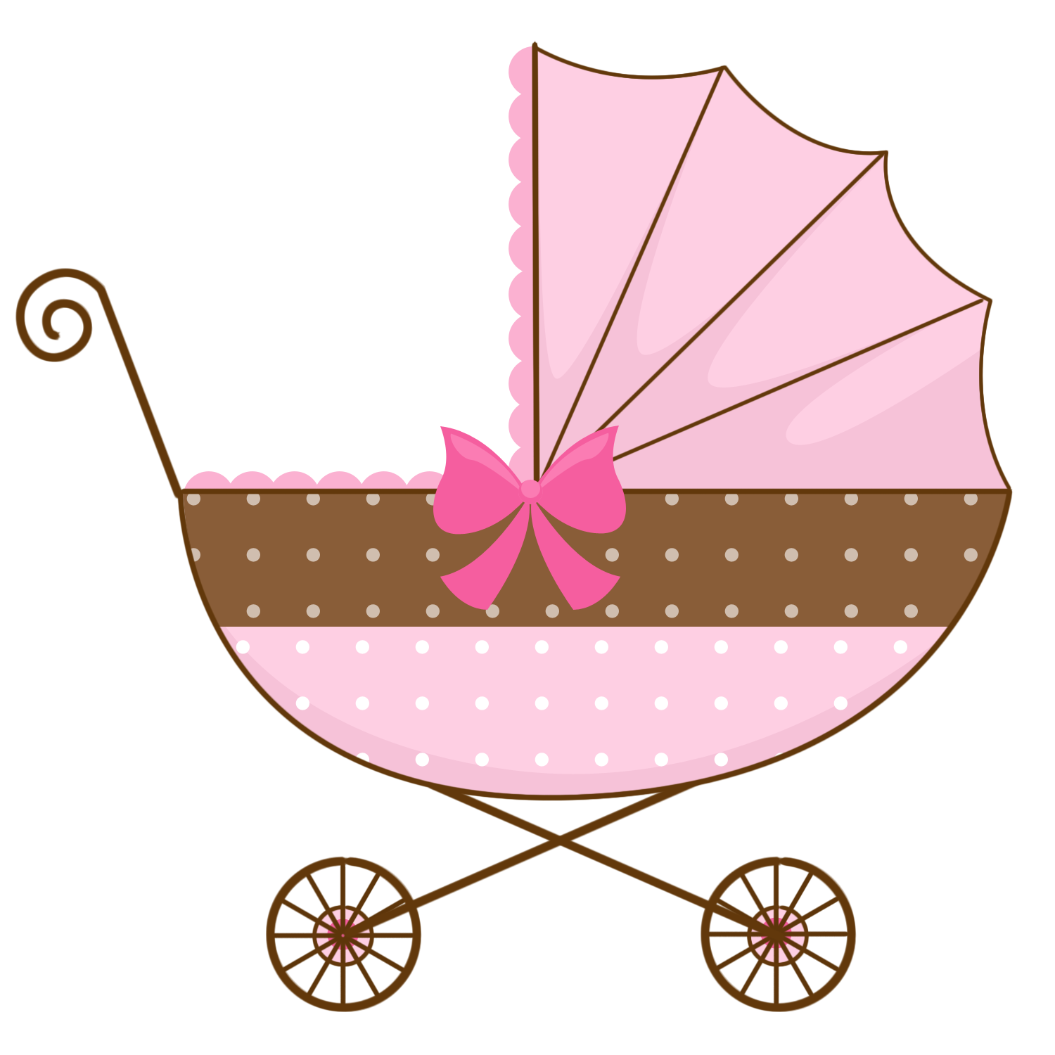 Baby Stroller PNG Image Background