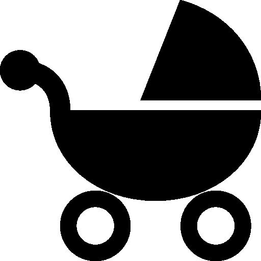 Baby Stroller PNG Transparent Image