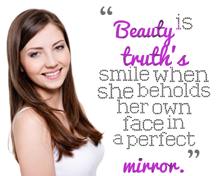 Beauty Quotes PNG Transparent Image