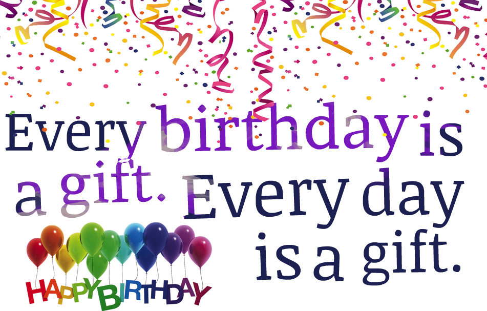 Birthday Quotes PNG Photo