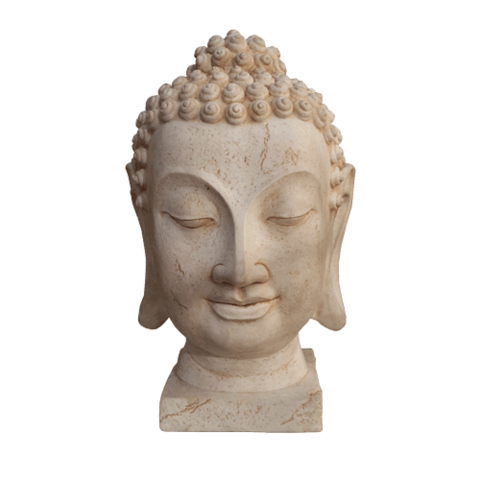 Imagem transparente do PNG da face de Buddha