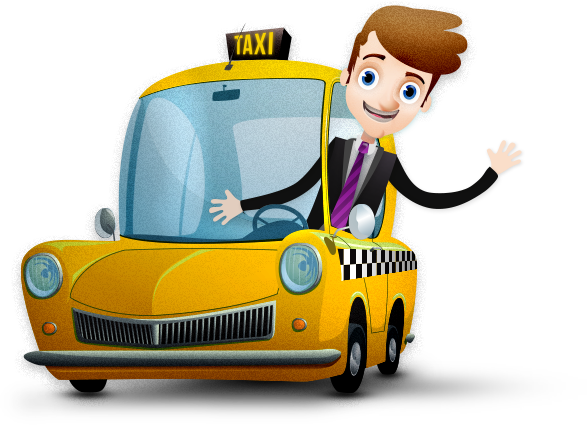 Cab Driver PNG High-Quality Image