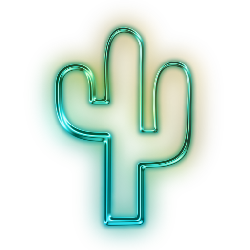 Símbolo de cactus PNG Imagen de alta calidad