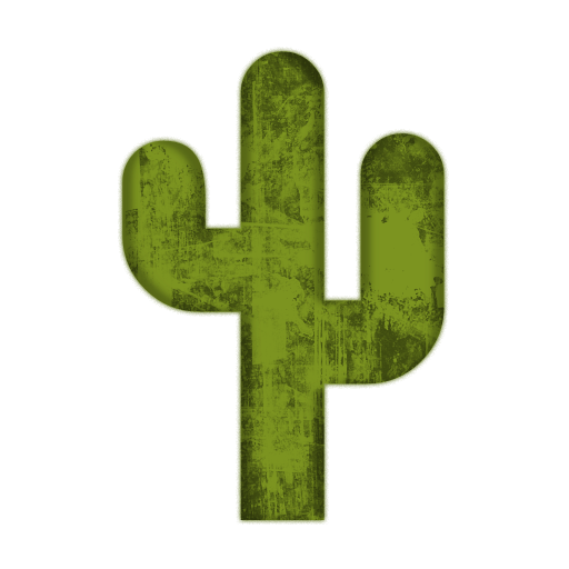 Symbole de cactus Image PNG