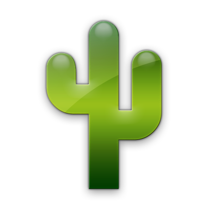 Símbolo de cactus PNG photo