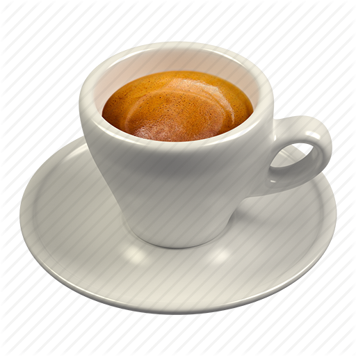 Cafe espresso PNG hoogwaardige Afbeelding