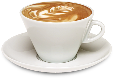 Cafe Latte PNG-Afbeelding