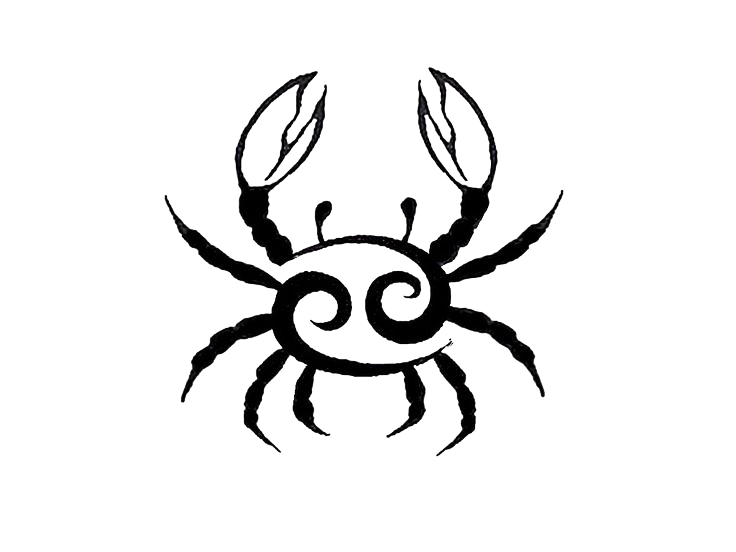 Krebs-Zodiac-PNG-transparentes Bild