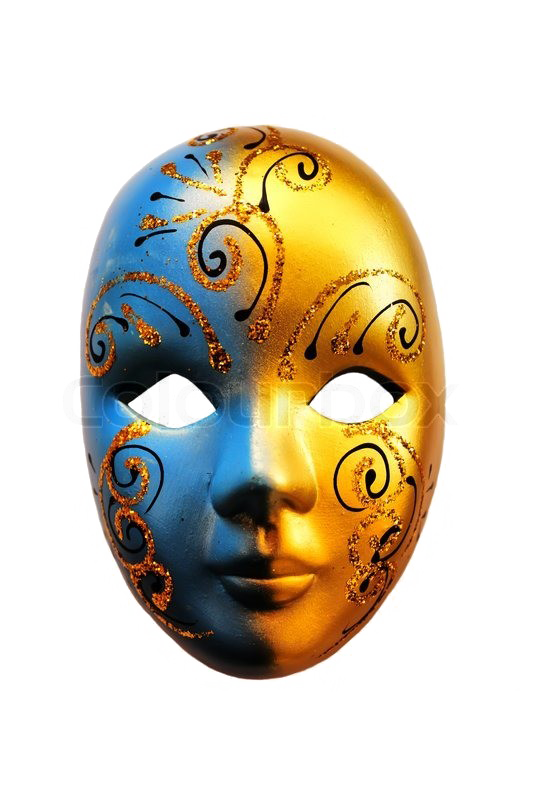 Carnaval Mask Transparant Beeld