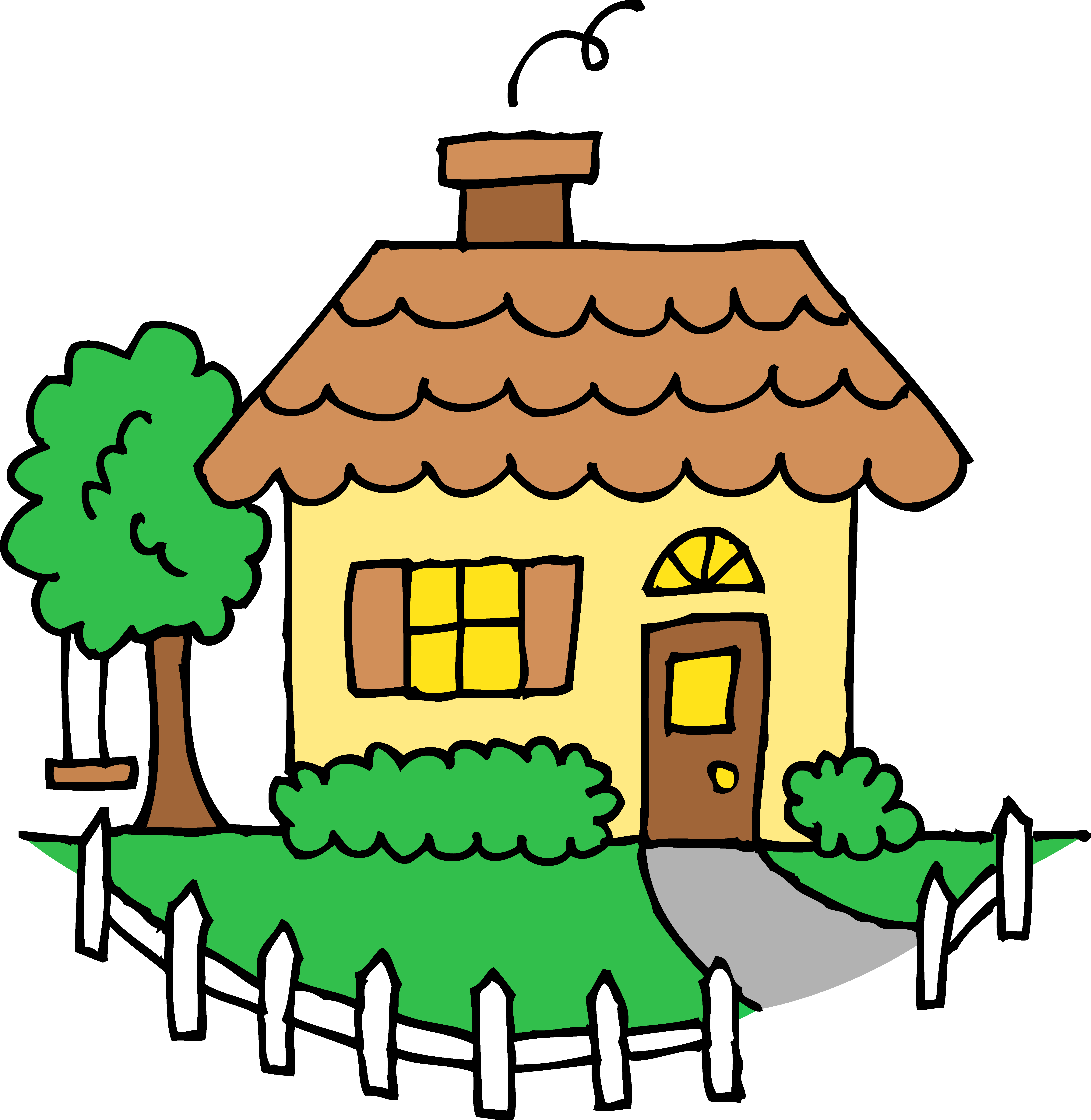 Colorful House PNG Pic