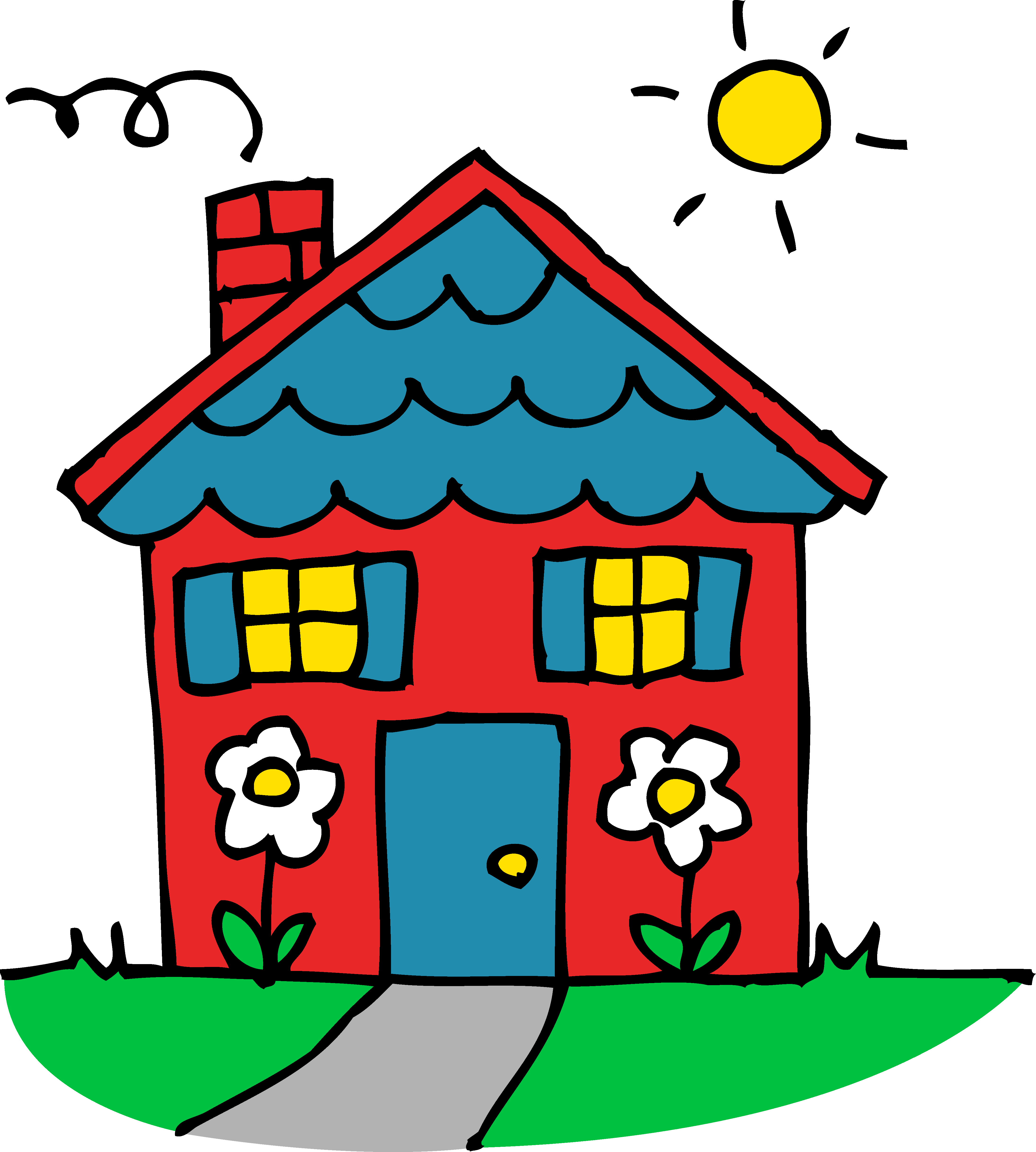 Colorful House PNG Picture