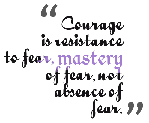 Courage Quotes PNG Photo