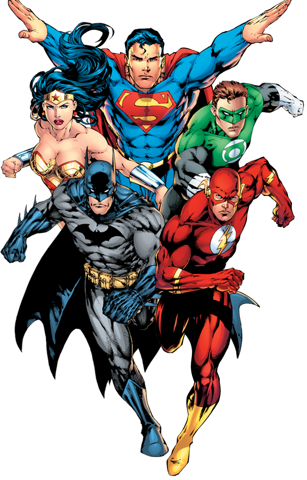 Immagine di sfondo di fumetti DC PNG