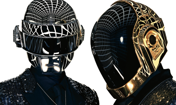 Daft Punk Transparent Gambar