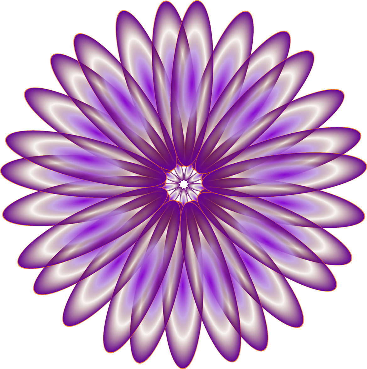 DAISY PURPLE PNG Pic