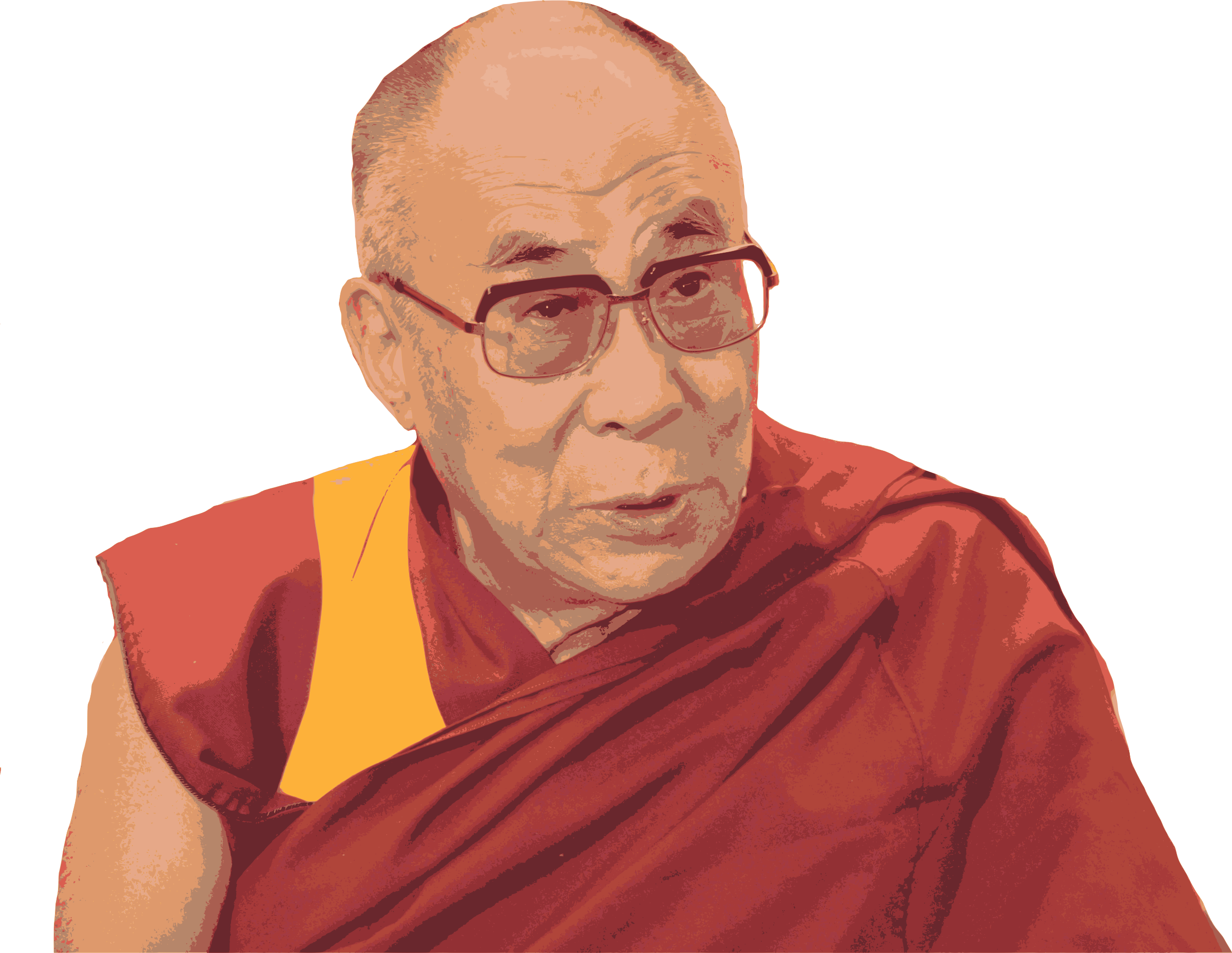 Dalai Lama PNG Immagine Trasparente