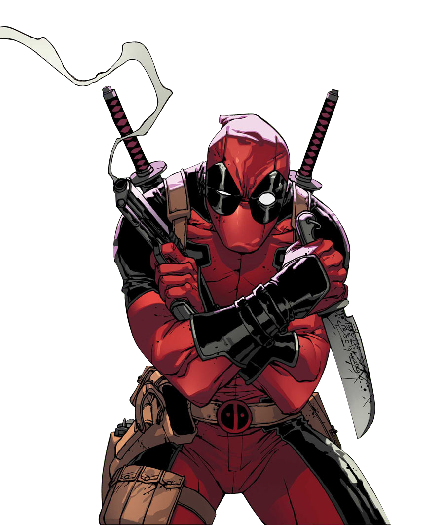 Deadpool PNG Image with Transparent Background