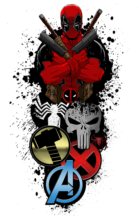 Deadpool PNG прозрачное изображение