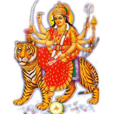 Durga Transparentes Bild