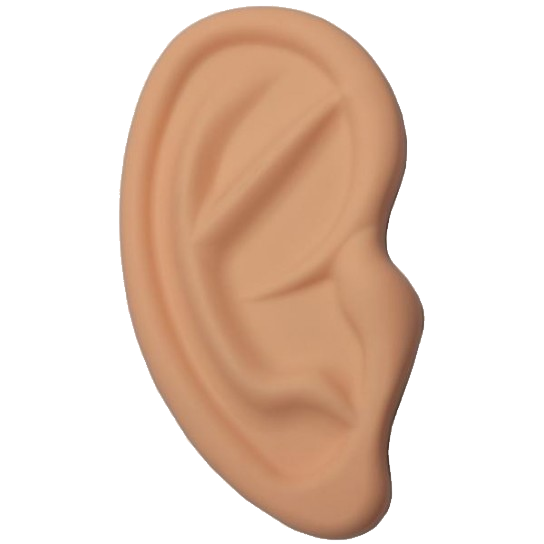 Imagen de alta calidad de la oreja PNG