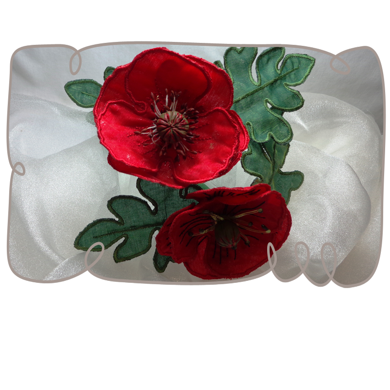 Ткань Цветок PNG Прозрачное изображение