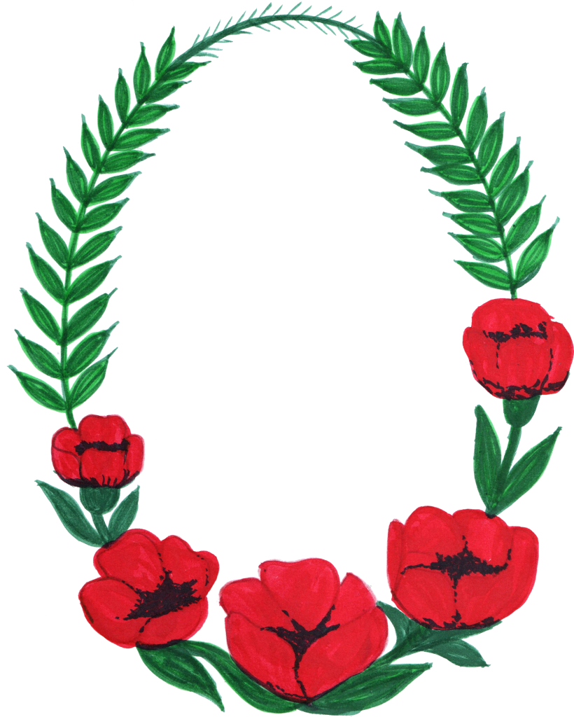 Bloem frame PNG Picture