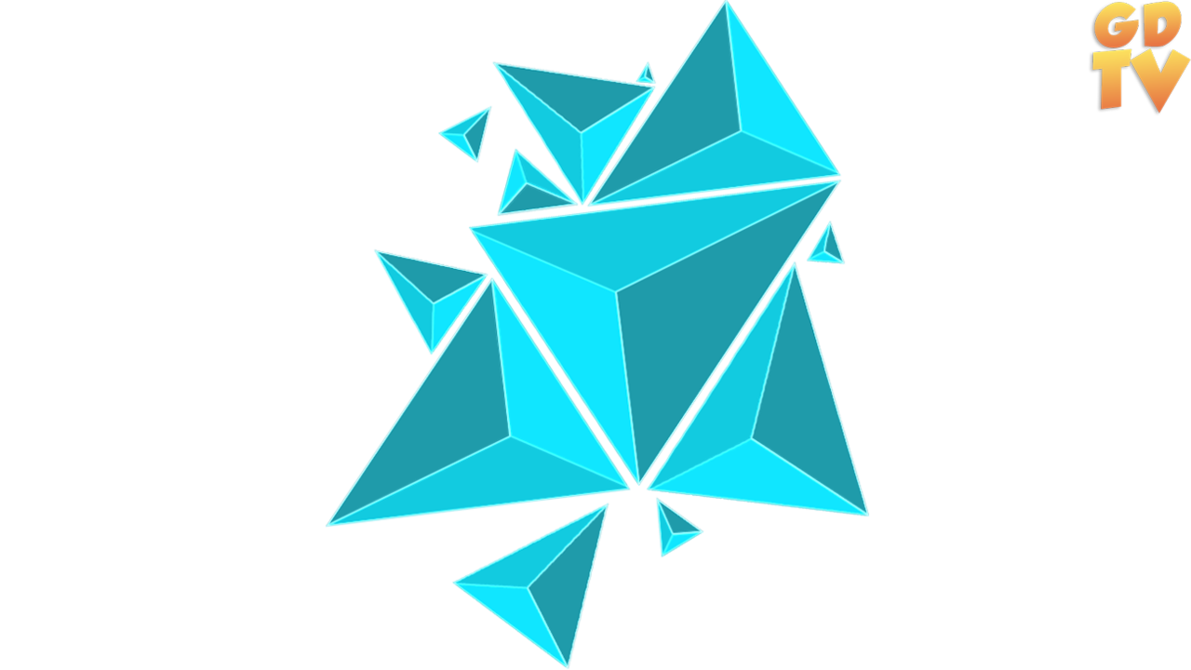 Bentuk geometris background Transparan PNG