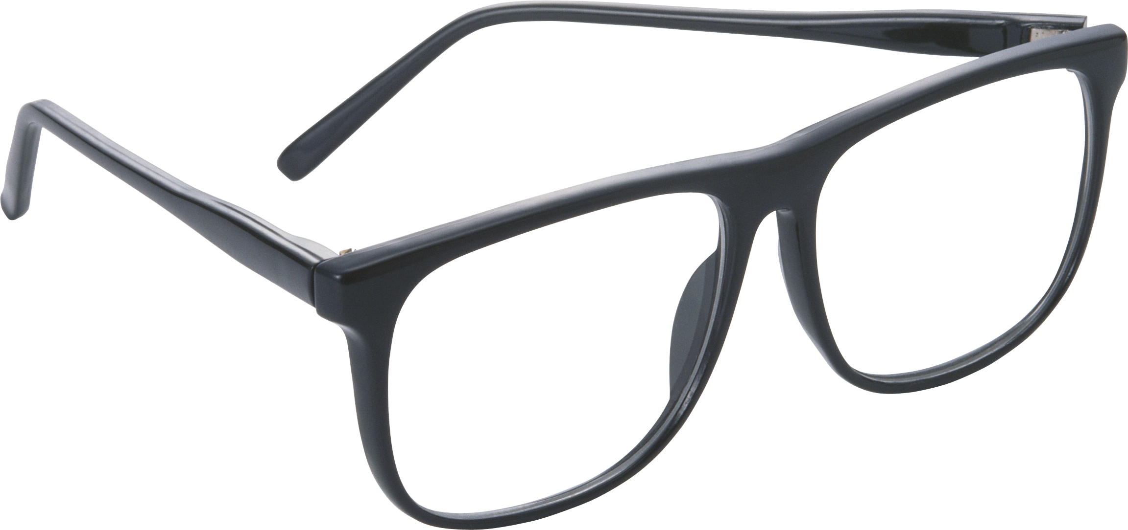 النظارات صورة شفافة