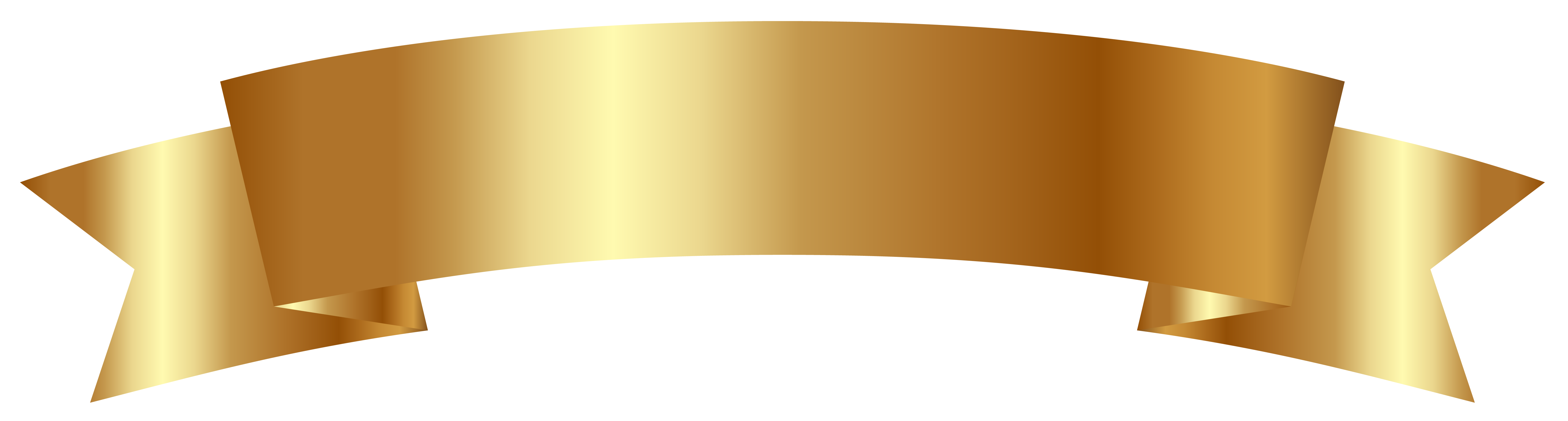 Imagen PNG de la cinta de oro