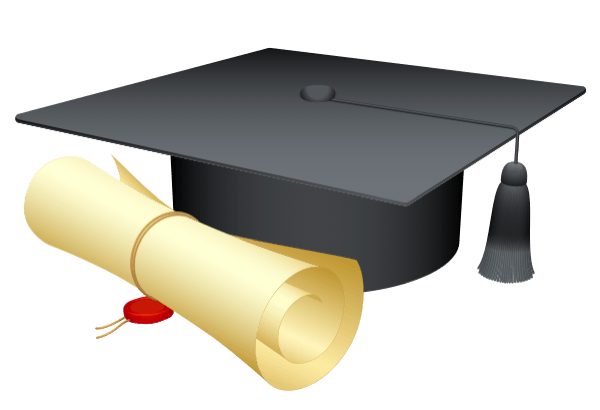 Image Transparente de graduation
