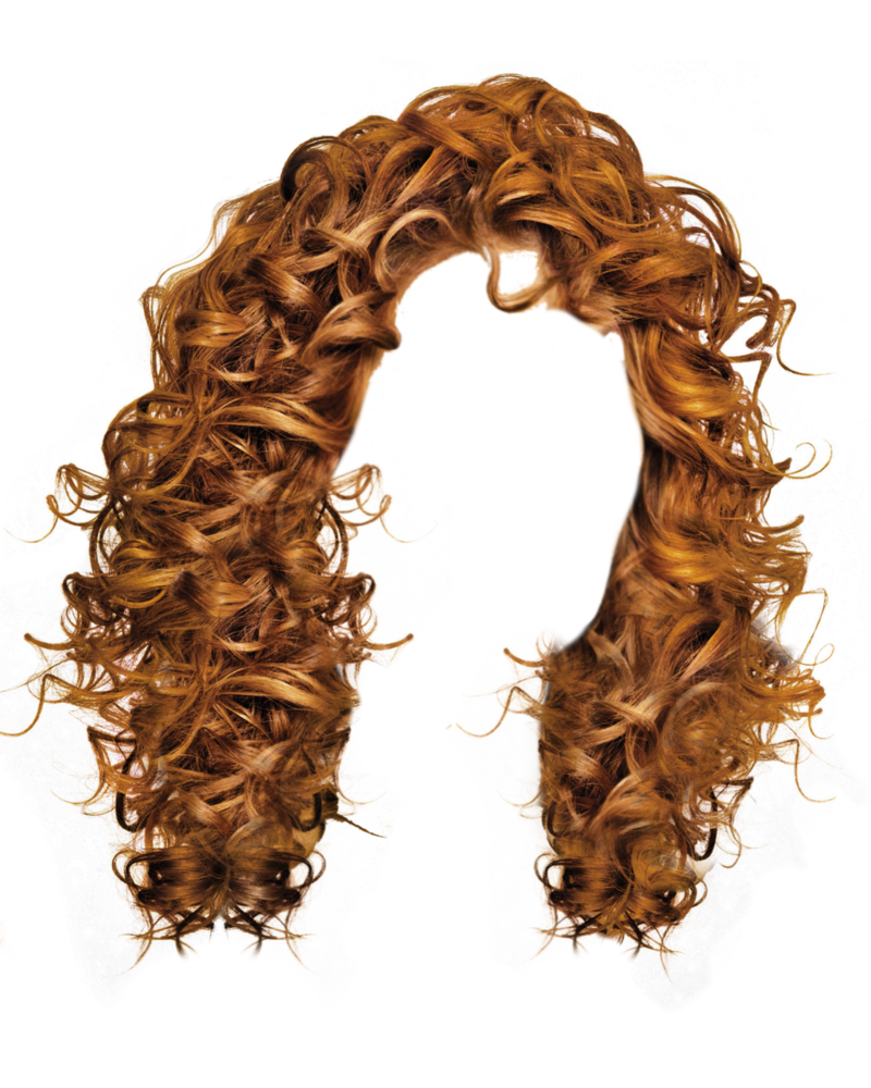 Cheveux Curls PNG Image de haute qualité