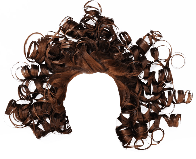 Fondo de imagen PNG de rizos de cabello