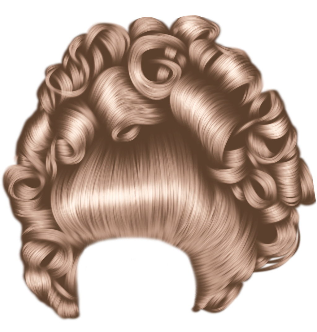 Imagen Transparente del cabello